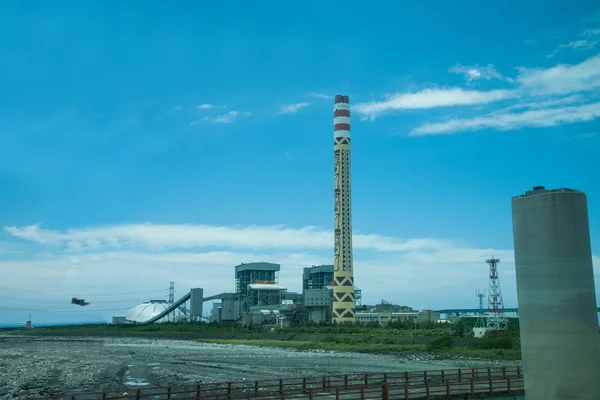 Hualien şehir, hualien county, Tayvan beipu tren istasyonuna yeni istasyon suao sahne Pasifik Sahili boyunca — Stok fotoğraf