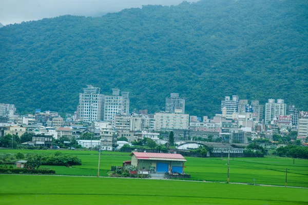 Territorio idilliaco della contea di Ilan, Taiwan — Foto Stock