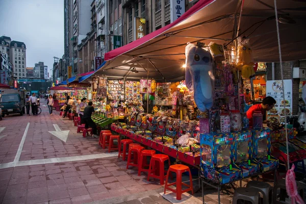 Ningxia gece pazarı Datong district, taipei, Tayvan — Stok fotoğraf