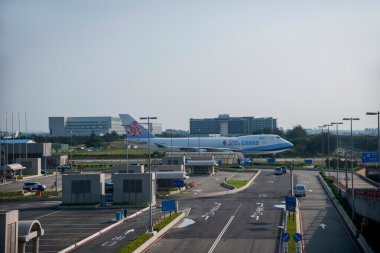 Tayvan taoyuan Uluslararası Havaalanı terminal çevre yolu koridor