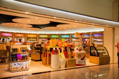 Tayvan taoyuan Uluslararası Havaalanı terminal gümrüksüz alışveriş merkezleri