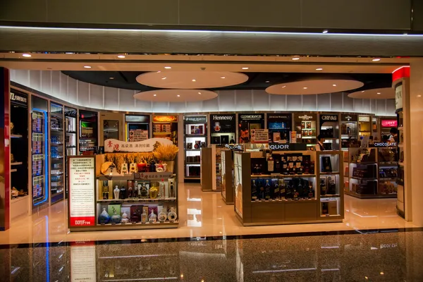 Taiwan Taoyuan International Airport Terminal duty-free shopping malls — Stock Photo, Image