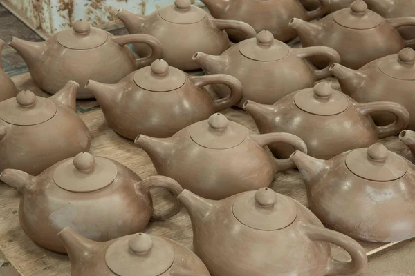 Um museu de cerâmica Chongqing Rongchang estúdio de cerâmica "Rongchang Tao" em branco — Fotografia de Stock