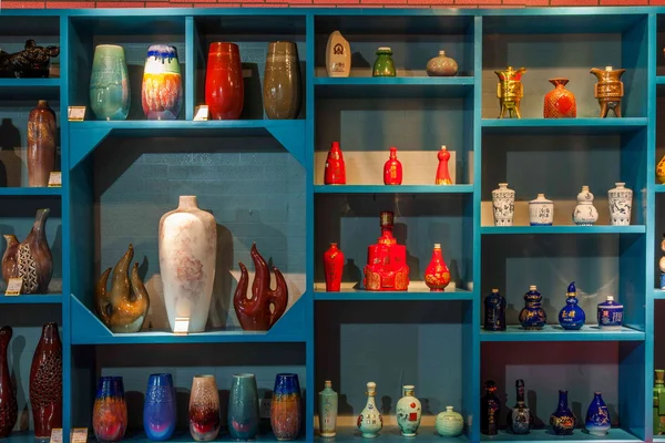 Una mostra del museo della ceramica di Rongchang Chongqing Rongchang — Foto Stock