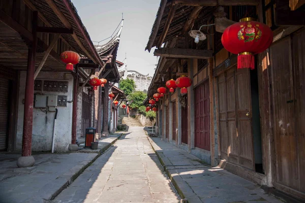 Chongqing Rongchang Road Hole Old Town Street — стоковое фото