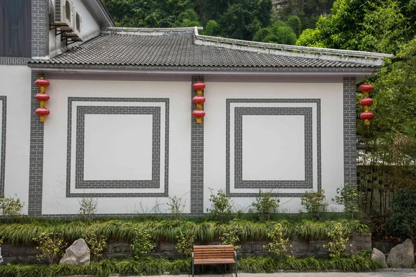 Banan District, East Flussufer Quellen Resort & Spa fünf Tuch Touristenbezirk von Chongqing ", Chongqing orientalischen Folk-Wellness-Hotel" — Stockfoto