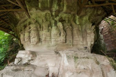 anyue county, sichuan Eyaleti, steller'ın en yeni müzik ming Tapınağı Buda dağ köyü