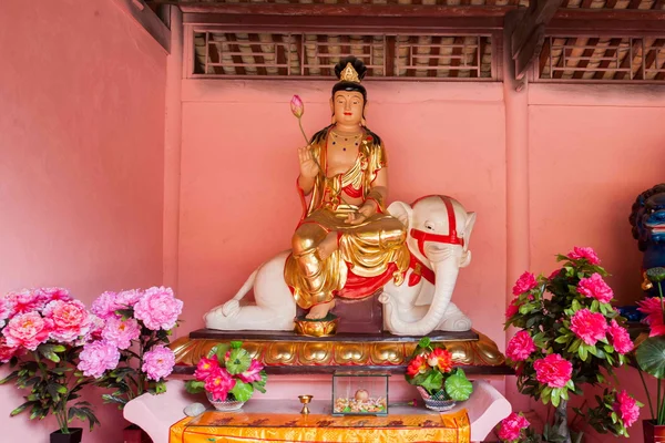 เขตยงชวน, ฉงชิ่ง Dasan ไม้ไผ่ทิวทัศน์บ้านอื่น ๆ วัด Bao Ji พระพุทธเจ้า — ภาพถ่ายสต็อก