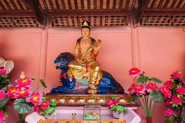 เขตยงชวน, ฉงชิ่ง Dasan ไม้ไผ่ทิวทัศน์บ้านอื่น ๆ วัด Bao Ji พระพุทธเจ้า — ภาพถ่ายสต็อก