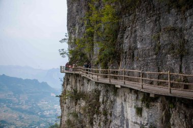 Enshi Büyük Kanyon plank