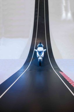 Chongqing auto show 2013 model motosiklet proving ground