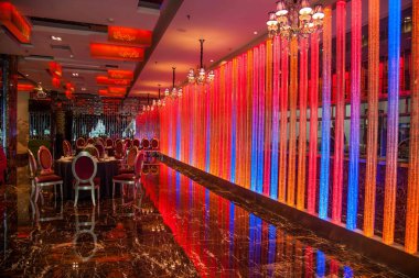 Chongqing şehir ünlü restoran 