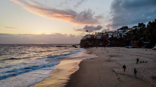 Laguna Beach Est Une Des Villes Balnéaires Les Célèbres Monde — Photo