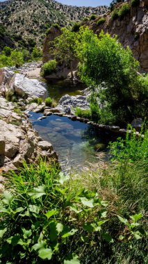 Kaliforniya'daki Deep Creek Kaplıcaları'nda, Abd.