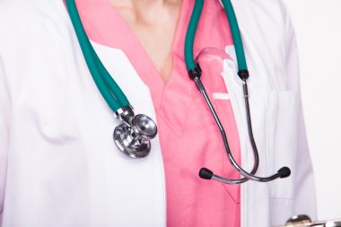 stetoskop yakın çekim