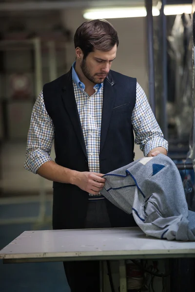 Handsome tailor man — Stock Photo, Image