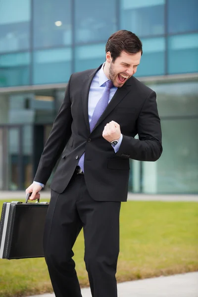 Empresário de sucesso — Fotografia de Stock