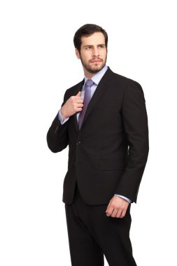 yakışıklı işadamı