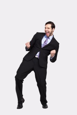 başarılı kazanan işadamı