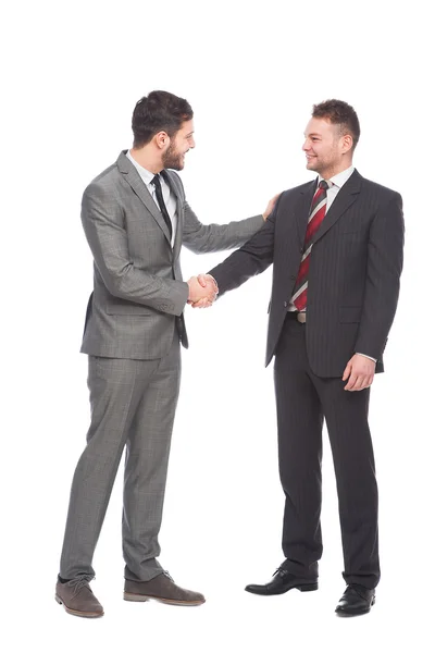 Businessman congratulating — Stock Photo, Image