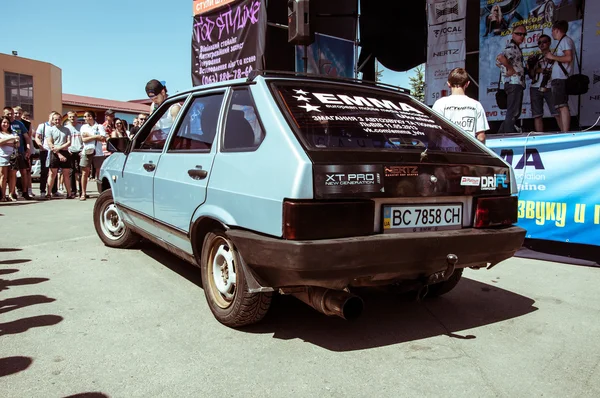 调整汽车在利沃夫艾玛 2013 — 图库照片