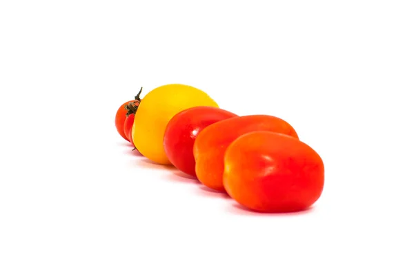Fem tomater — Stockfoto