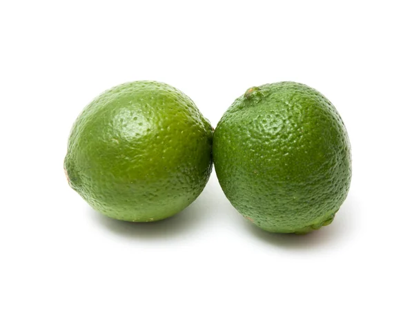 Deux limes vertes fraîches — Photo