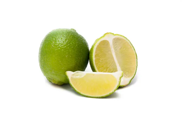 Lime fraîche et tranches — Photo