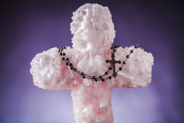 Cross of salt — Stock Photo, Image