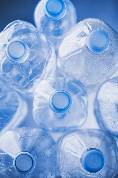 Bottiglie di plastica vuote — Foto Stock