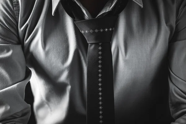 Overhemd en stropdas voor werk — Stockfoto
