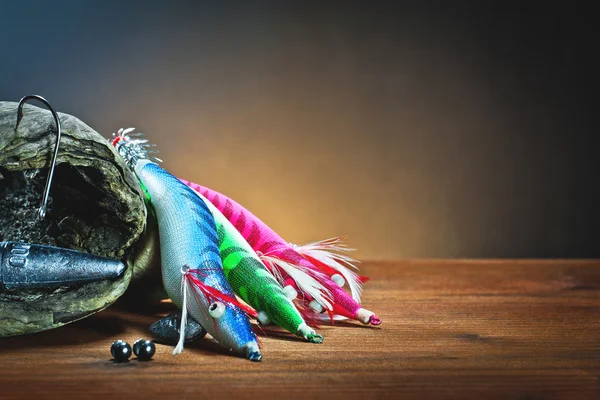 Equipamento de pescador — Fotografia de Stock