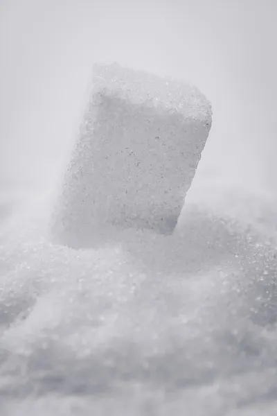 Körner und Zuckerwürfel — Stockfoto