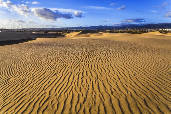 Sanddünen von Maspalomas — Stockfoto