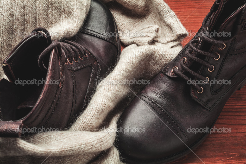 Men&rsquo;s boot Stock Photo by ©roger-scardigno 37547557