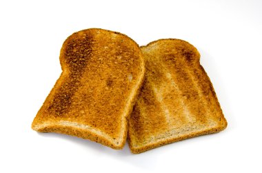 İki dilim tost.