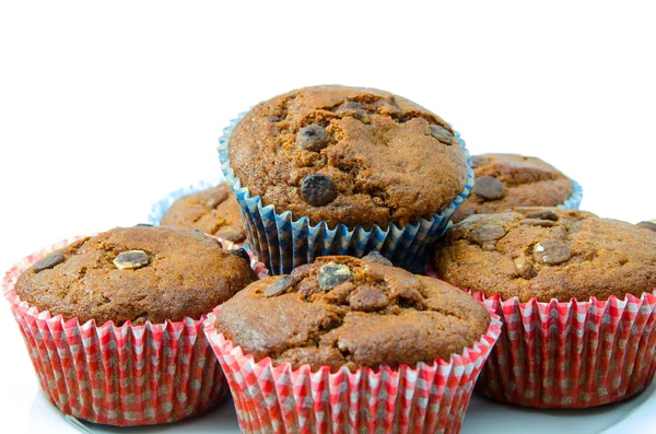 Muffins de chocolate — Fotografia de Stock