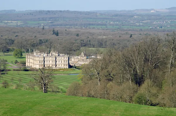 Historique Longleat House du XVIe siècle, Wiltshire, Angleterre — Photo