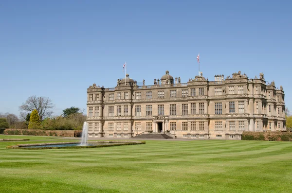 Historické 16.století longleat house, wiltshire, Anglie — Stock fotografie