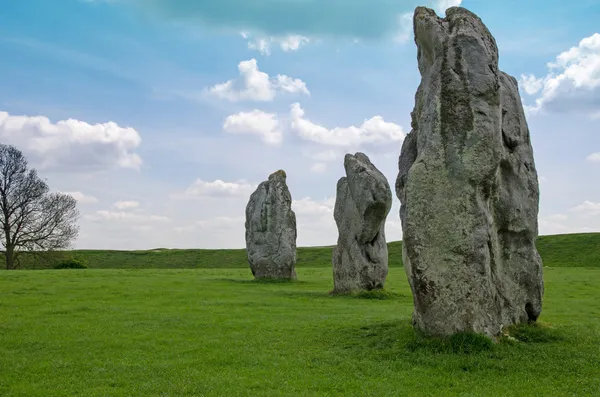 Stehende steine bei avebury, england — Stockfoto