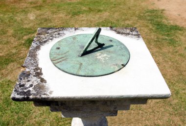 Vintage güneş saati