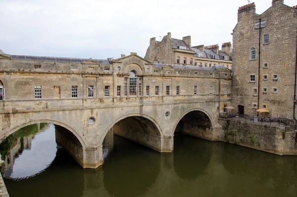 Historische pulteney bridge, bad, Engeland — Stockfoto