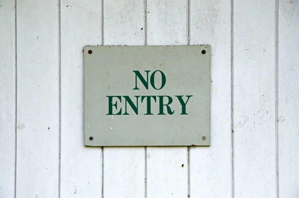 No entry sign — Stock Photo, Image