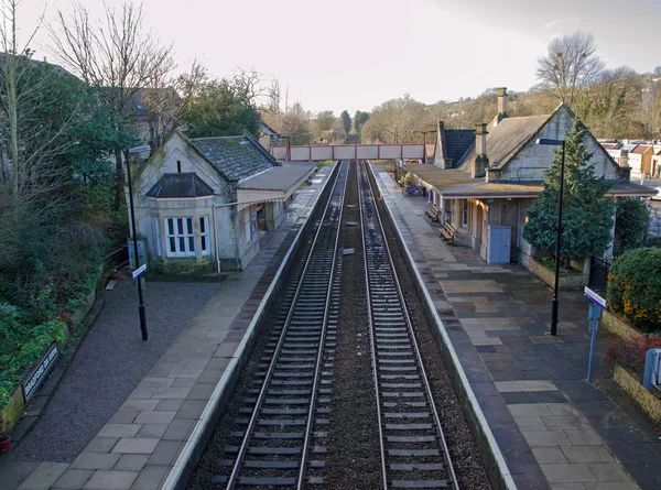 Bradford sur Avon Railway station, Royaume-Uni — Photo