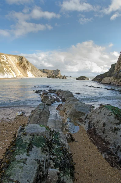 Man o War Bay près de Durdle Door Dorset Angleterre — Photo