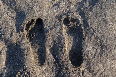 feetprint kum plaj