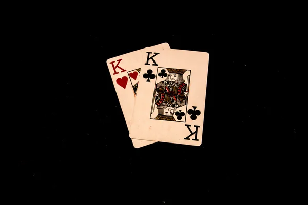 Poker na białym tle — Zdjęcie stockowe