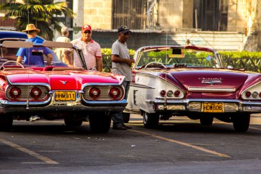eski araba la Havana