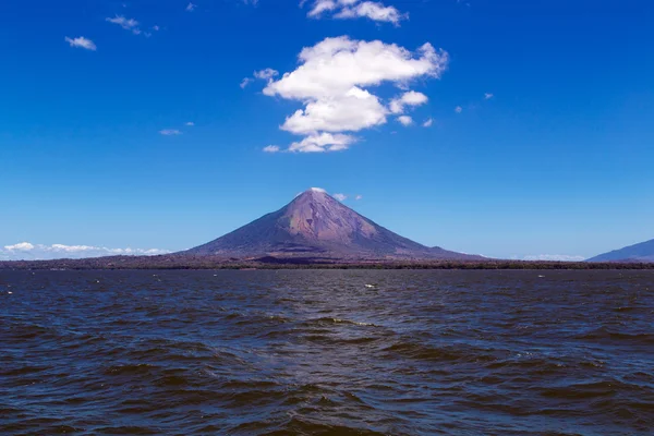 Vista do vulcão de Ometepe — Fotografia de Stock