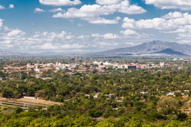 Photography view of leon, Nicaragua clipart